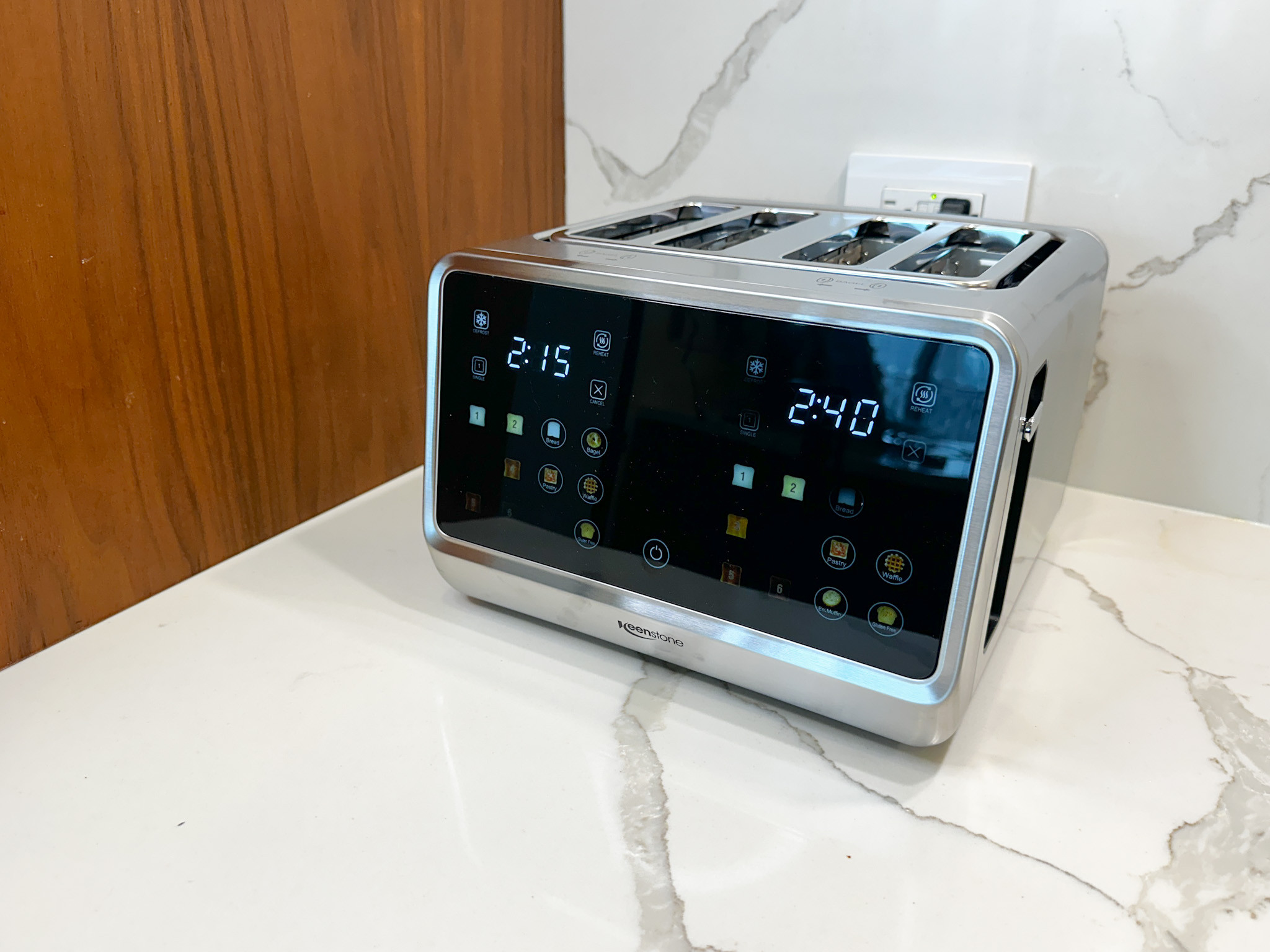 Upgrade your breakfast routine 🍞✨ with this 4-slice digital smart toaster! Designed for convenience and consistent results, it helps you toast bread, bagels, and breakfast favorites just the way you like them 💖☕. Perfect for busy mornings, family breakfasts, and making mealtime a little easier 👀✨. Trust me, this is one kitchen appliance you'll use every day 💕

#toaster #kitchenessentials #breakfasttime #homecooking #kitchenappliances #modernkitchen #homeessentials #cookathome #morningroutine #foodlover #kitchenupgrade #familykitchen #dailyessentials #ltkhome #ltkfinds #musthave #kitcheninspo #breakfastlover #smartkitchen #mealprep 

 