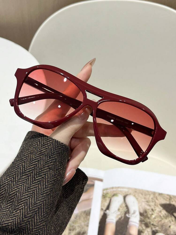 1 Pair Women's Fashionable Fashion Glasses, Summer Beach Accessory | SHEIN