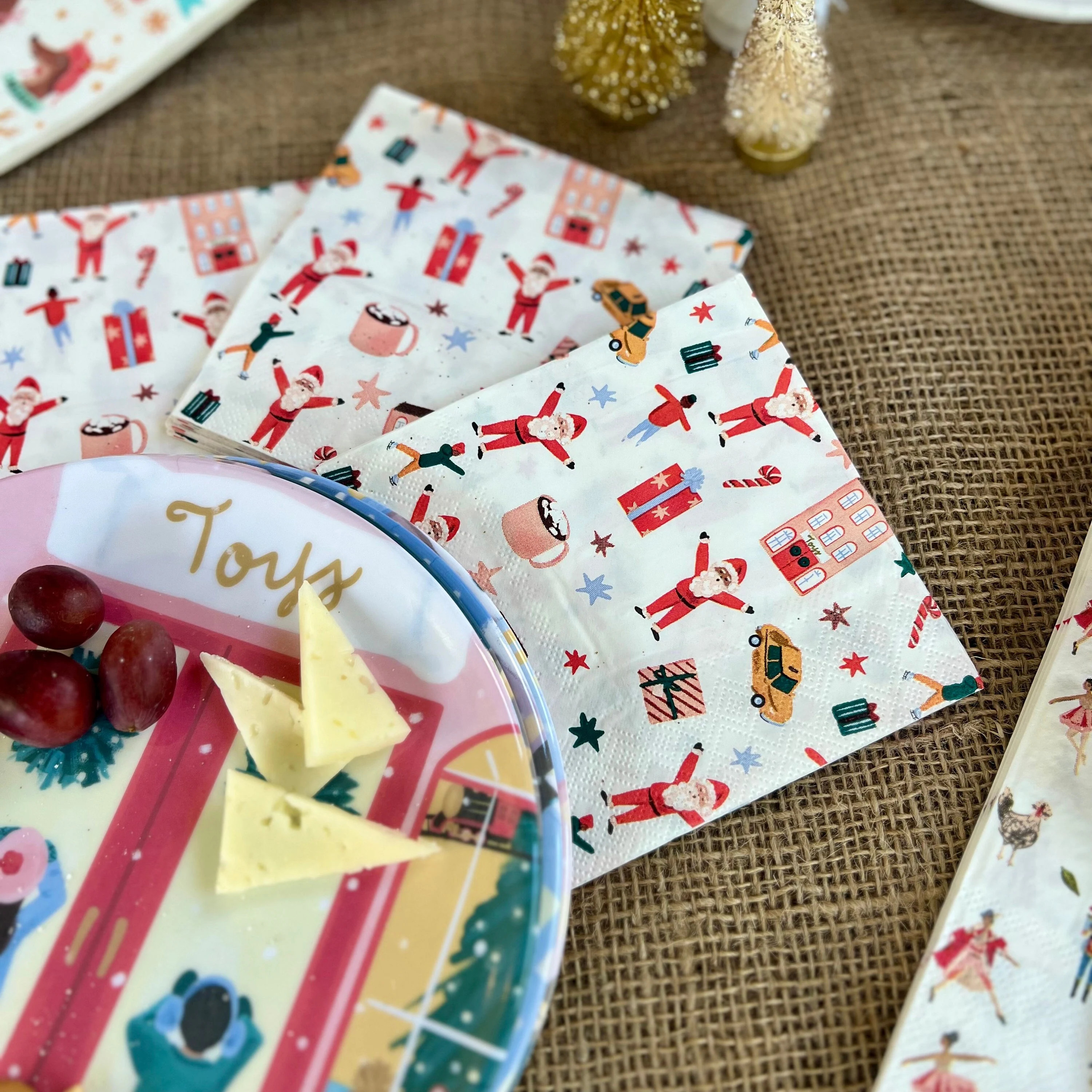Christmas Cocktail Napkins - Holiday Party Napkins (Set of 24) | Etsy (Global)