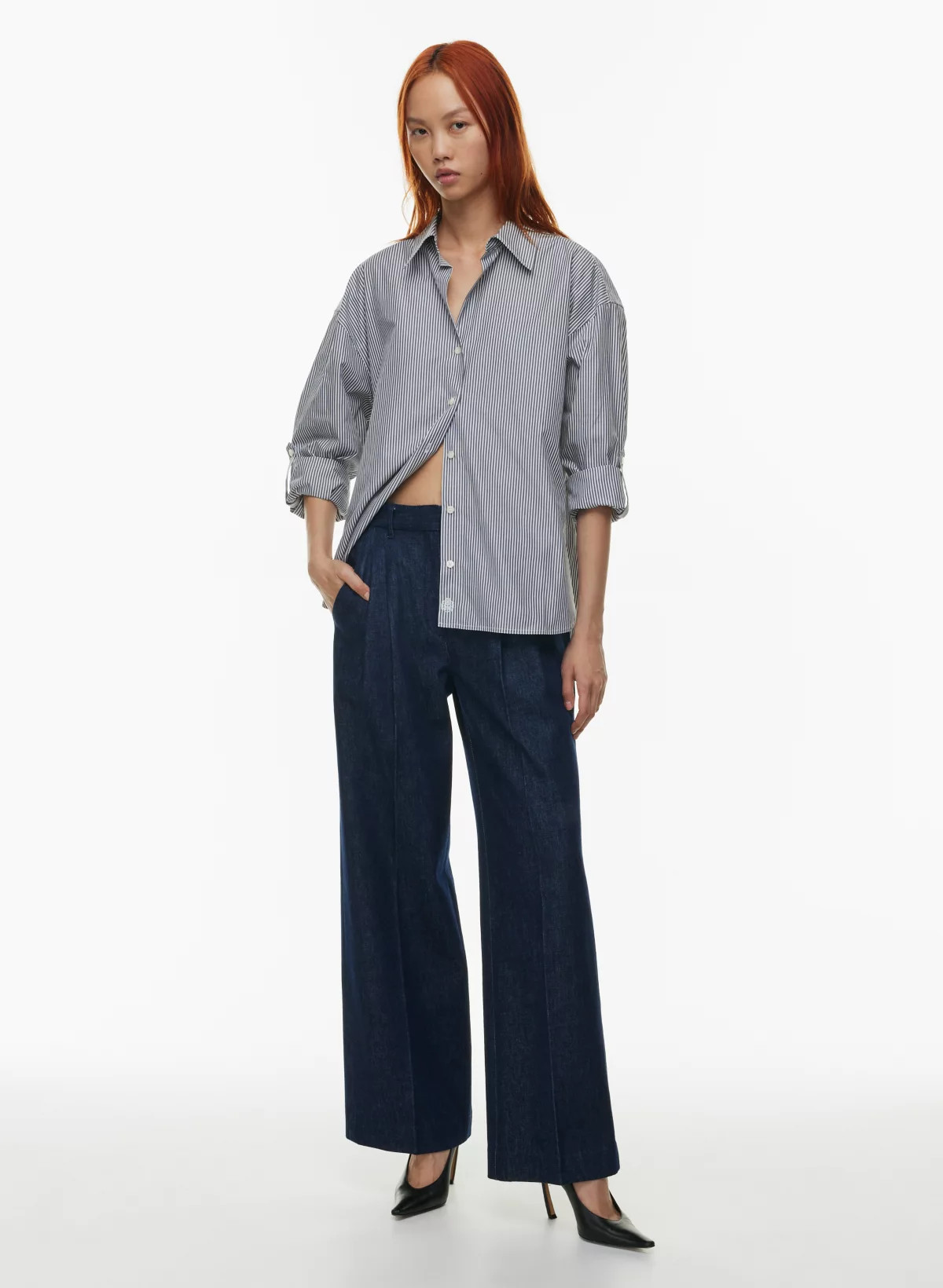 ARCHIVE POPLIN SHIRT | Aritzia