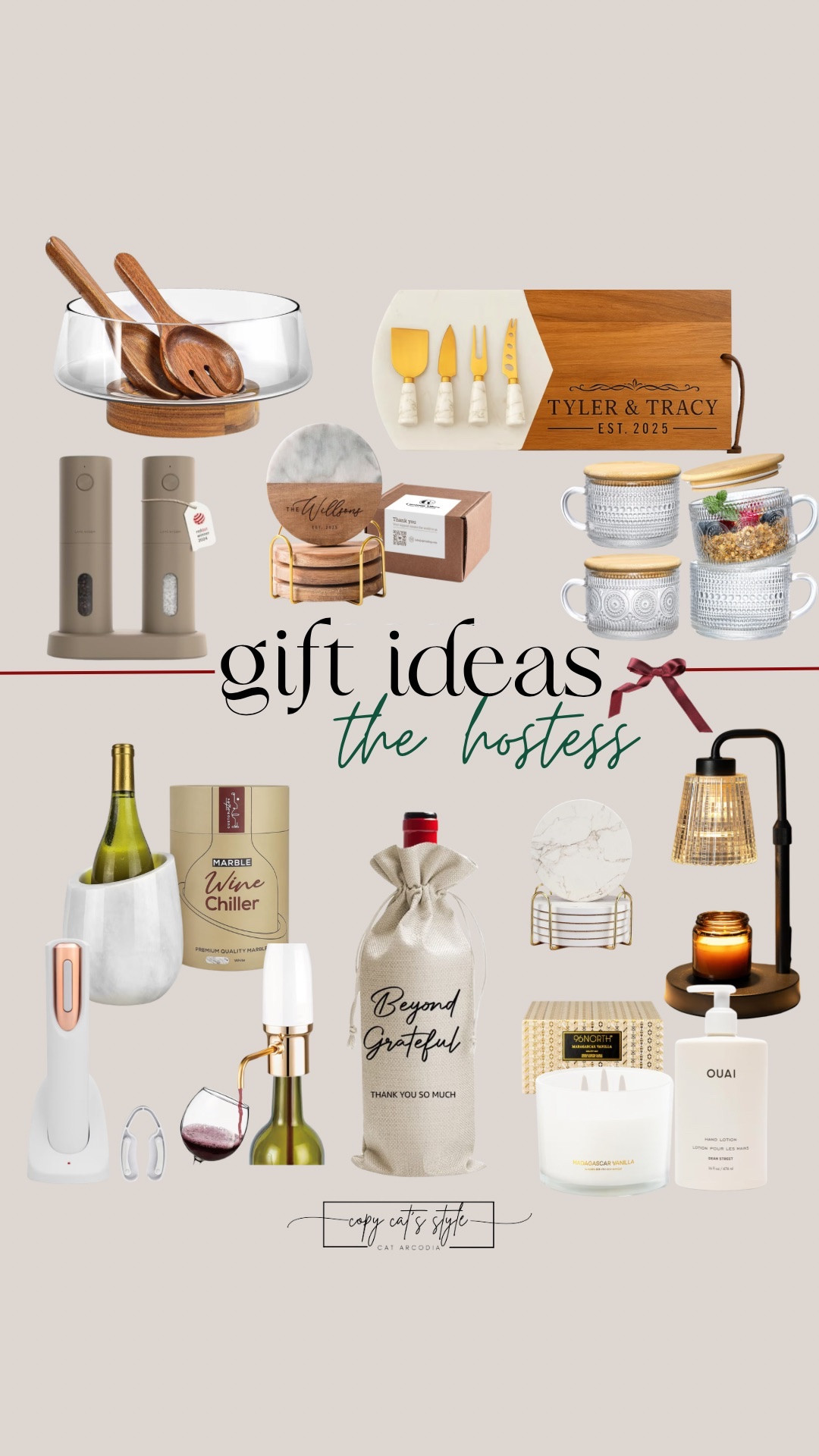 Gift ideas for the hostess. All the best Amazon finds for gifting the hostess. Gift guides hostess. 

#LTKHoliday #LTKGiftGuide #LTKHome