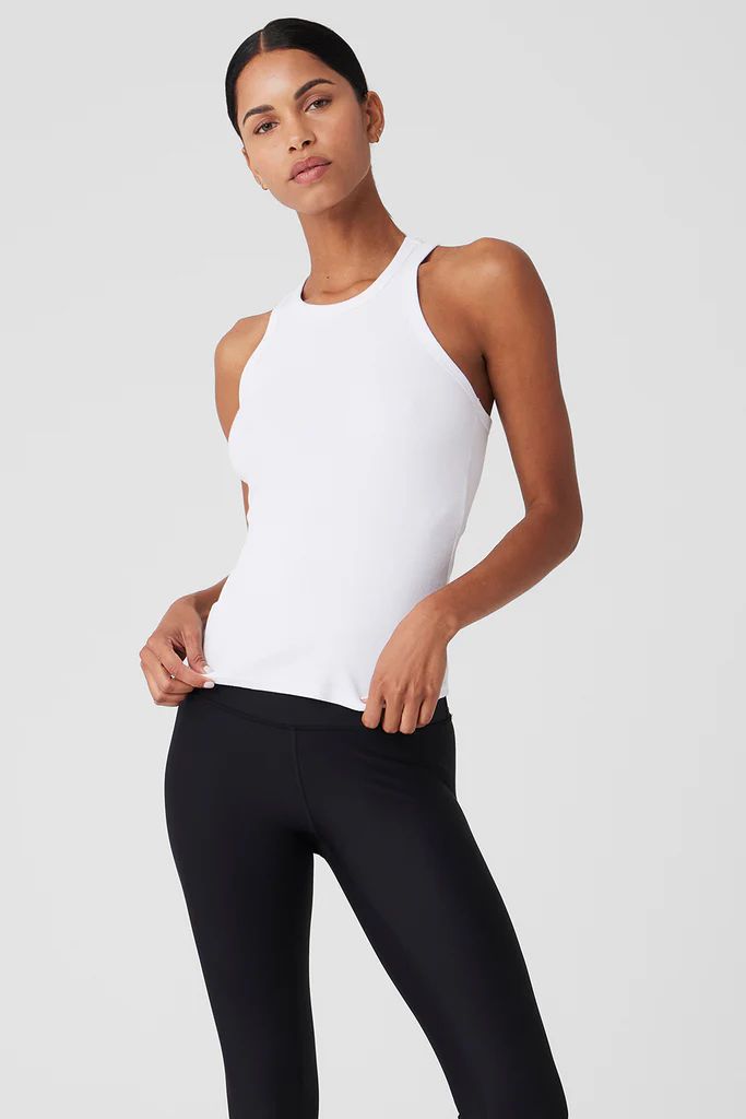 Ribbed Devoted Tank | Alo Yoga