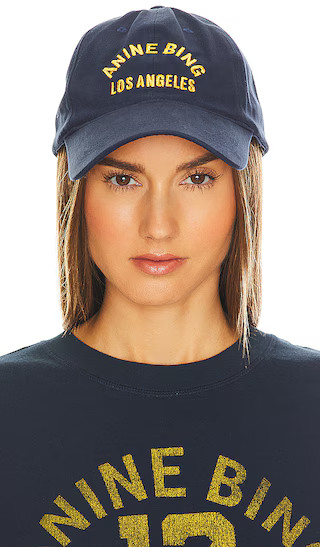 Jeremy Baseball Cap La in Navy | Revolve Clothing (Global)