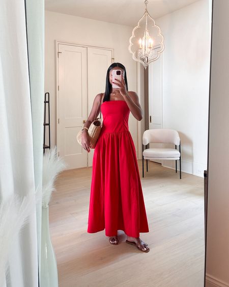 Love this red drop-waist maxi dress! Wearing an xs ❤️

Red dress, maxi dress, drop-waist dress, straw bag, euro summer, summer style, Abercrombie style 

#LTKItBag #LTKTravel #LTKSeasonal