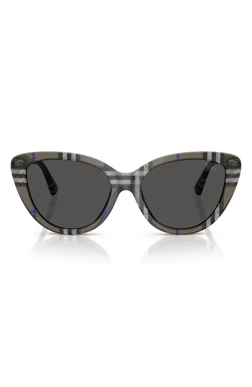 burberry 55mm Cat Eye Sunglasses in Dark Grey at Nordstrom | Nordstrom