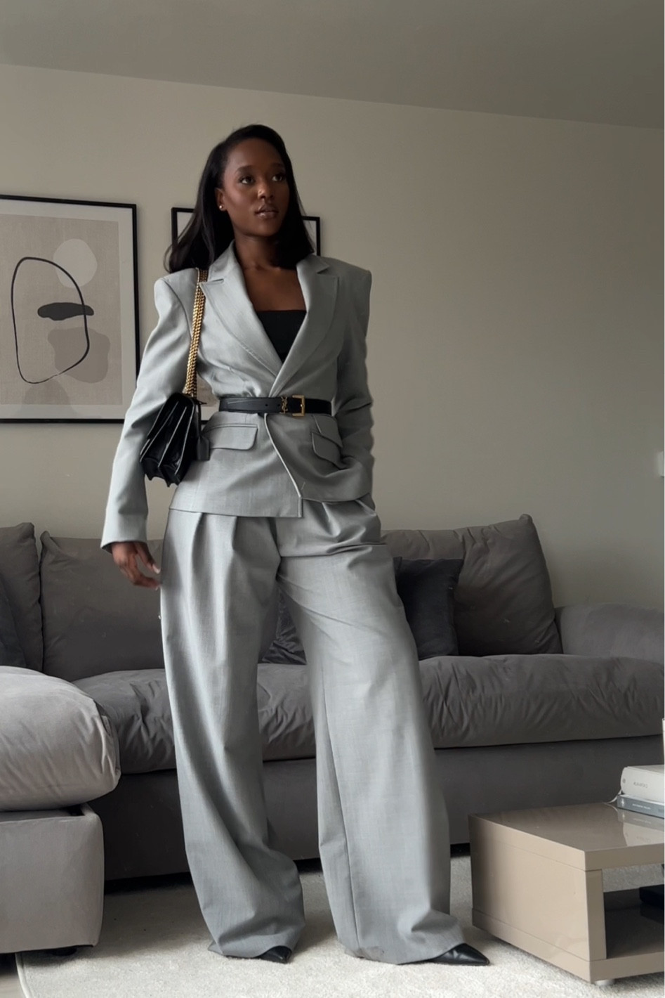 Corporate job office look- use FLORA20 for 20% off on the suit and anything including sale on Karen Millen 

#LTKworkwear #LTKfit #LTKeurope