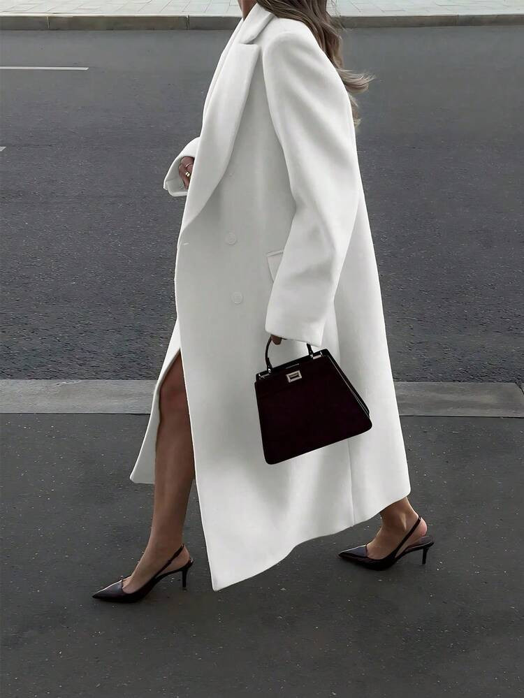 White long jacket  | SHEIN