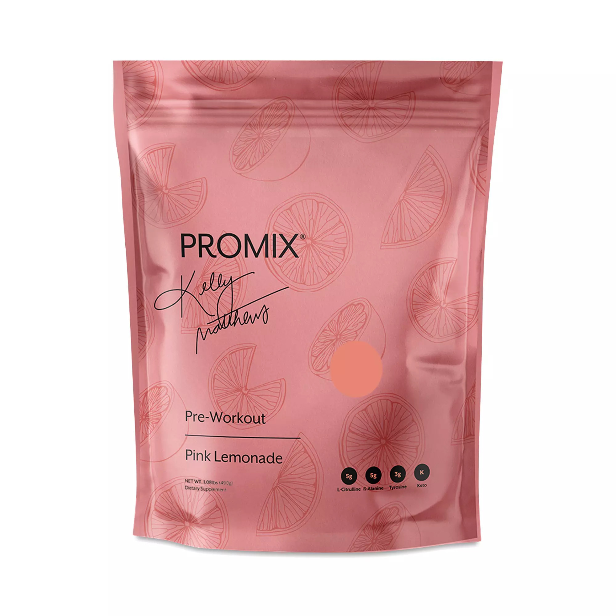 PROMIX Pre-workout Drink Mix, Pink Lemonade 1.08 lb pouch | Thrive Market