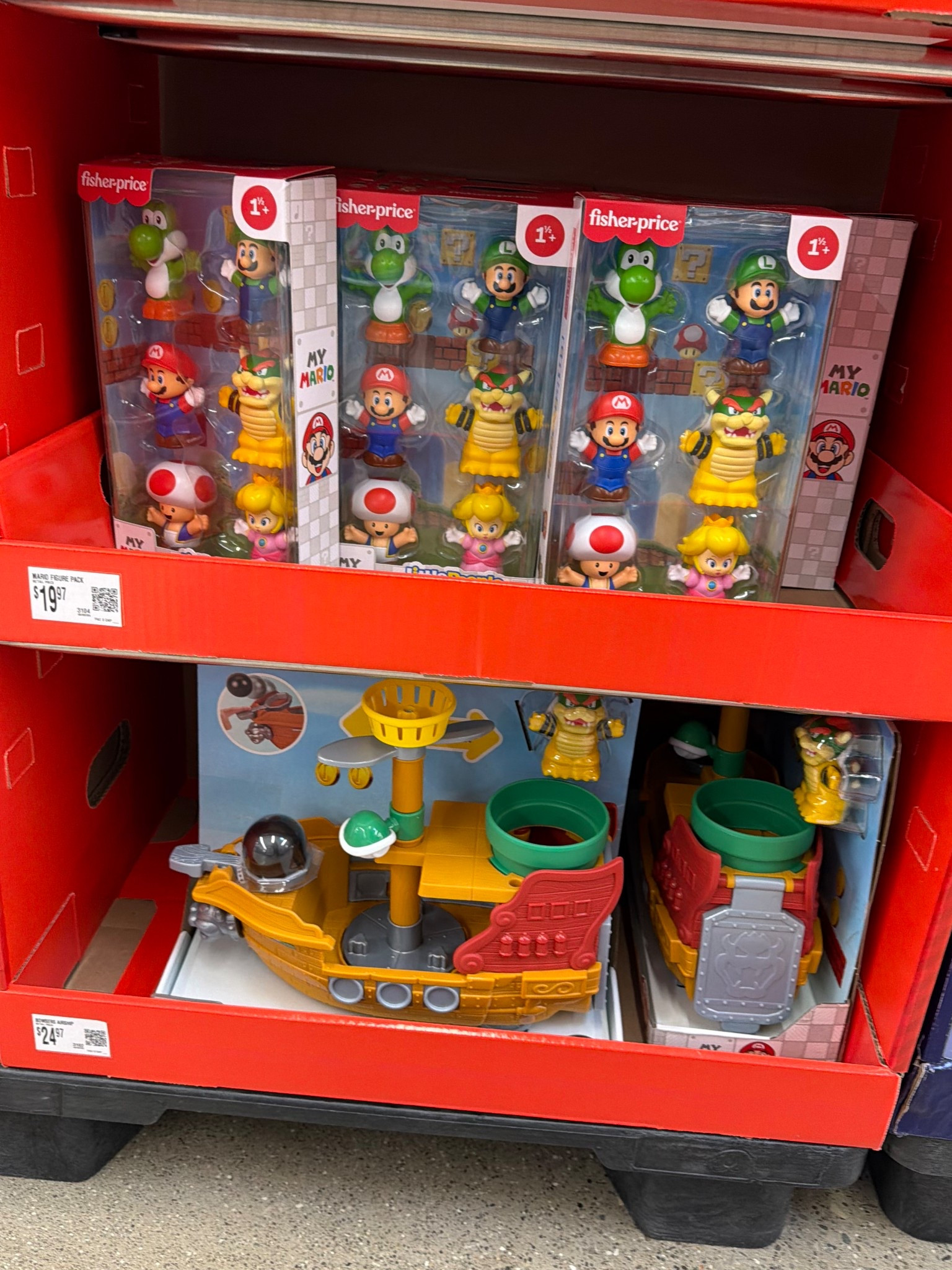 Mario little people sets! So cute! 

#LTKKids