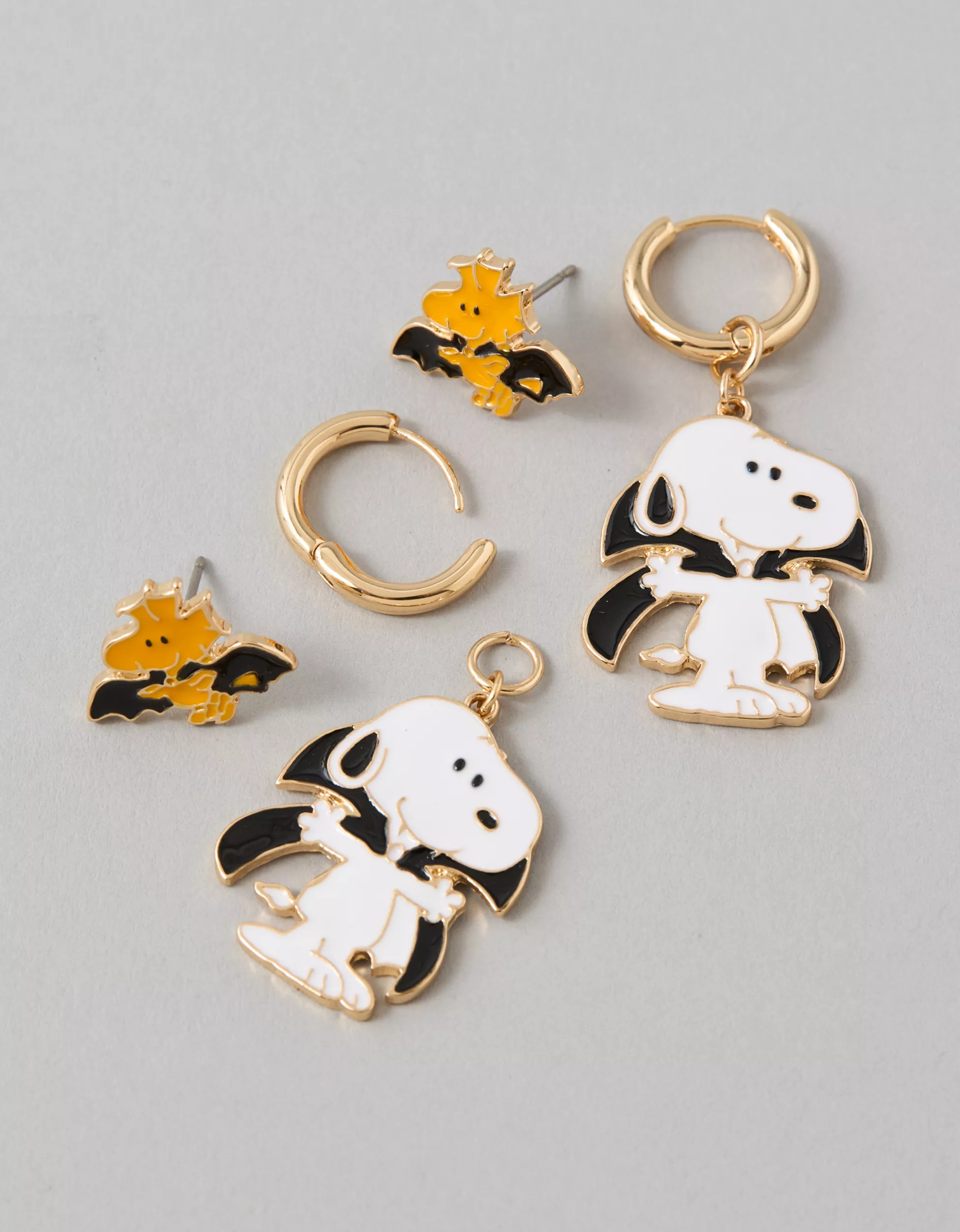 AEO Halloween Snoopy Earrings 2-Pack | American Eagle Outfitters (US & CA)