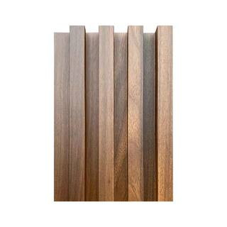 Ejoy 6 in. x 96 in. x 0.8 in. Wood Solid Wall Cladding Siding Board (Set of 3-Piece) WoodWallClad... | The Home Depot