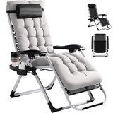 Betcozy Zero Gravity Chairs, 1 PCS Patio Folding Lawn Outdoor Lounge Gravity Camp Reclining Loung... | Walmart (US)