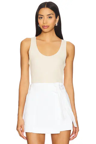 Veronica Beard Birke Tank in Limestone from Revolve.com | Revolve Clothing (Global)