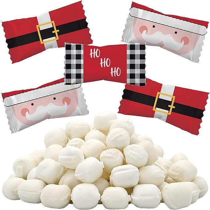 Christmas Santa Buttermints, Mint Candies, After Dinner Mints, Butter Mint Candy, Fat-Free, Koshe... | Amazon (US)