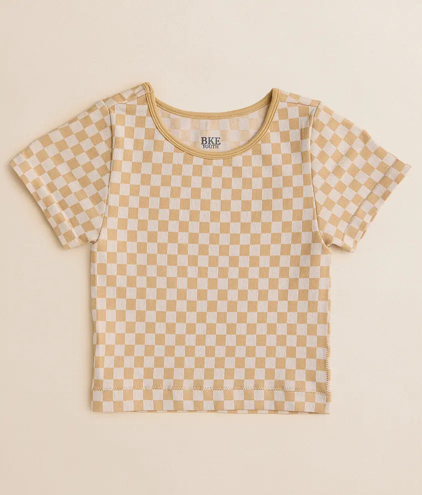 Girls - Checkered Top | Buckle