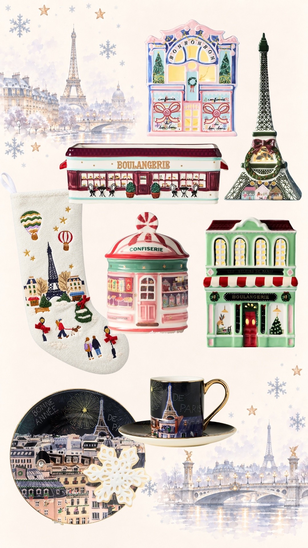 Paris at Christmas at Anthropologie 🎄🇫🇷✨ 



#ParisChristmas #ChristmasDecor #ChristmasHome #ChristmasInspo #Christmas2026 #ParisDecor #FestiveDecor #WhimsicalChristmas #PastelChristmas #ChristmasStocking #ChristmasTableware #ChristmasFinds #FestiveHome #ParisianStyle #ChristmasStyling

#LTKHome #LTKSeasonal