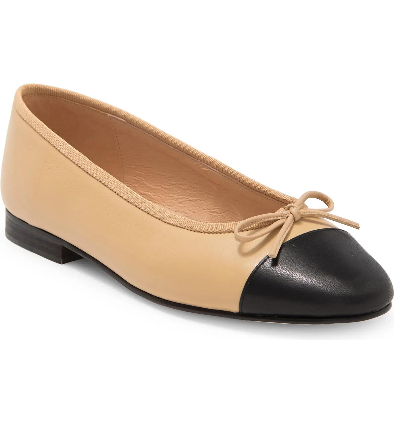 Melanie Cap Toe Ballet Flat (Women) | Nordstrom Rack