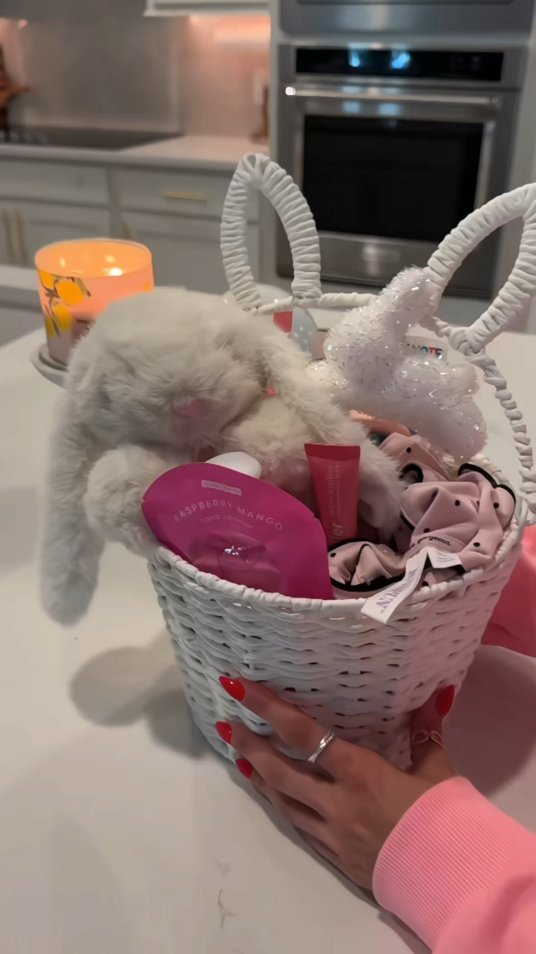Easter basket idea with affordable Walmart and target finds 