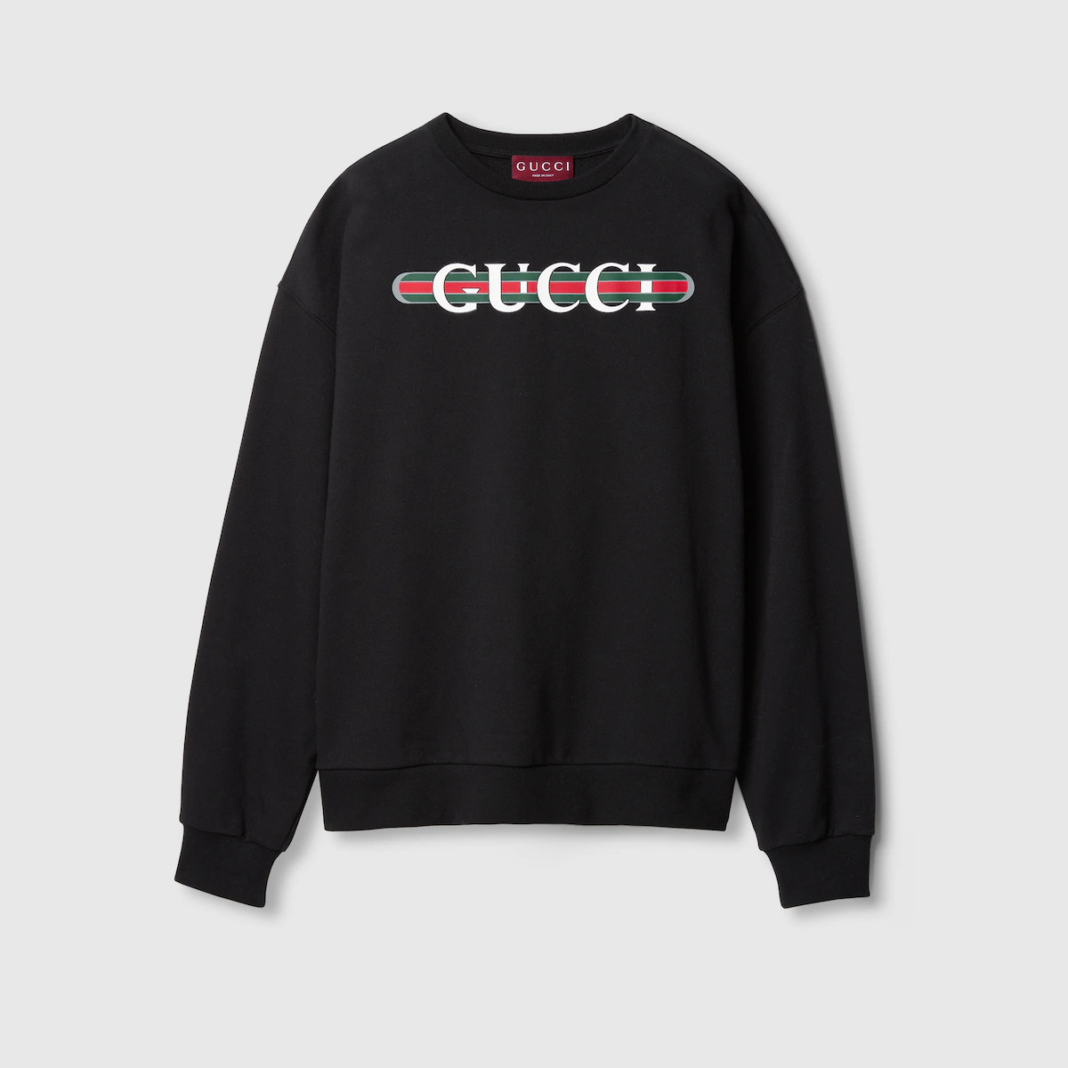 Gucci - Printed cotton jersey sweatshirt | Gucci (US)
