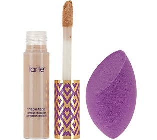 tarte Shape Tape Concealer w/ Sponge | QVC