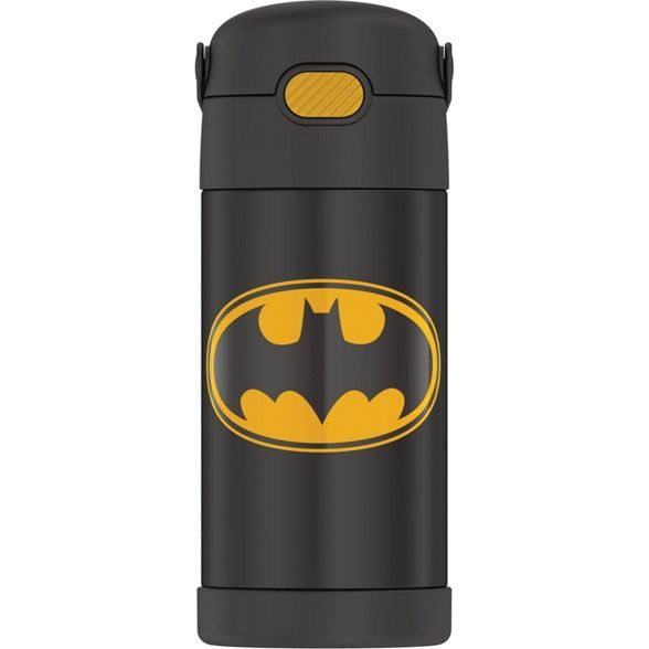 Thermos Batman 12oz FUNtainer Water Bottle with Bail Handle - Black | Target