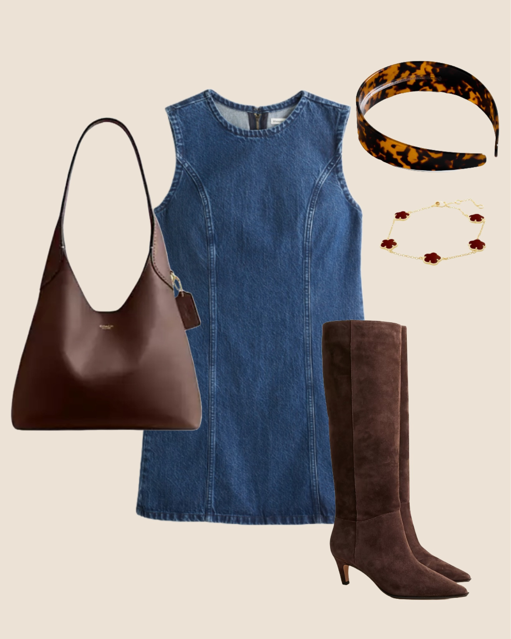 adding some luxe to the classic denim mini dress with some suede and leather accents - this abercrombie mini is a steal with the current sale! 

#LTKSaleAlert #LTKFallSale #LTKSeasonal