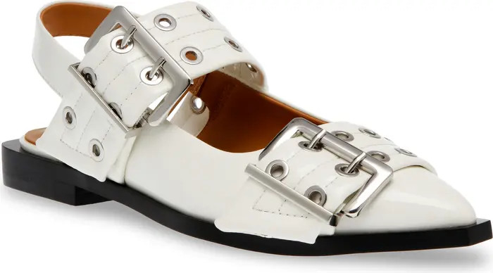 Graya Slingback Pointy Toe Flat (Women) | Nordstrom