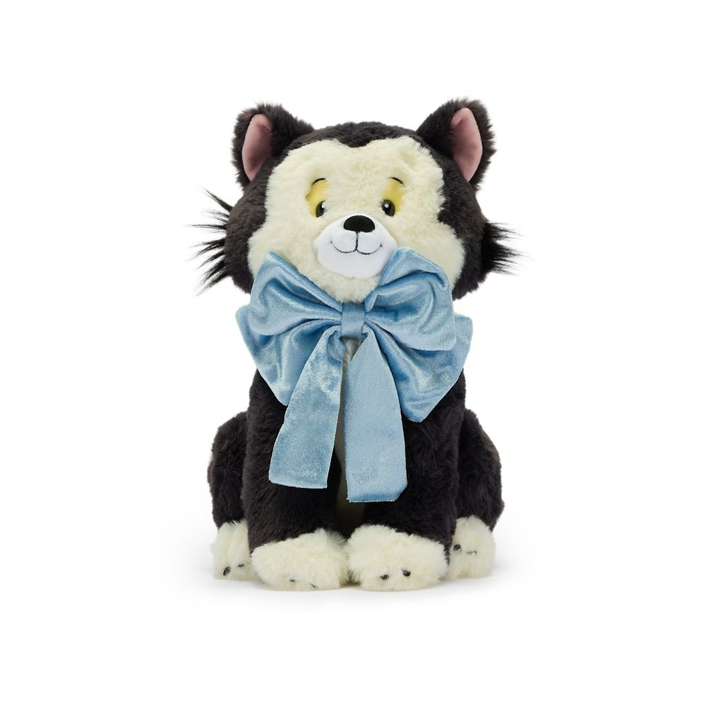 Figaro Plush with Bow – Pinocchio – 12 1/2'' – Disney Store Japan | Disney Store