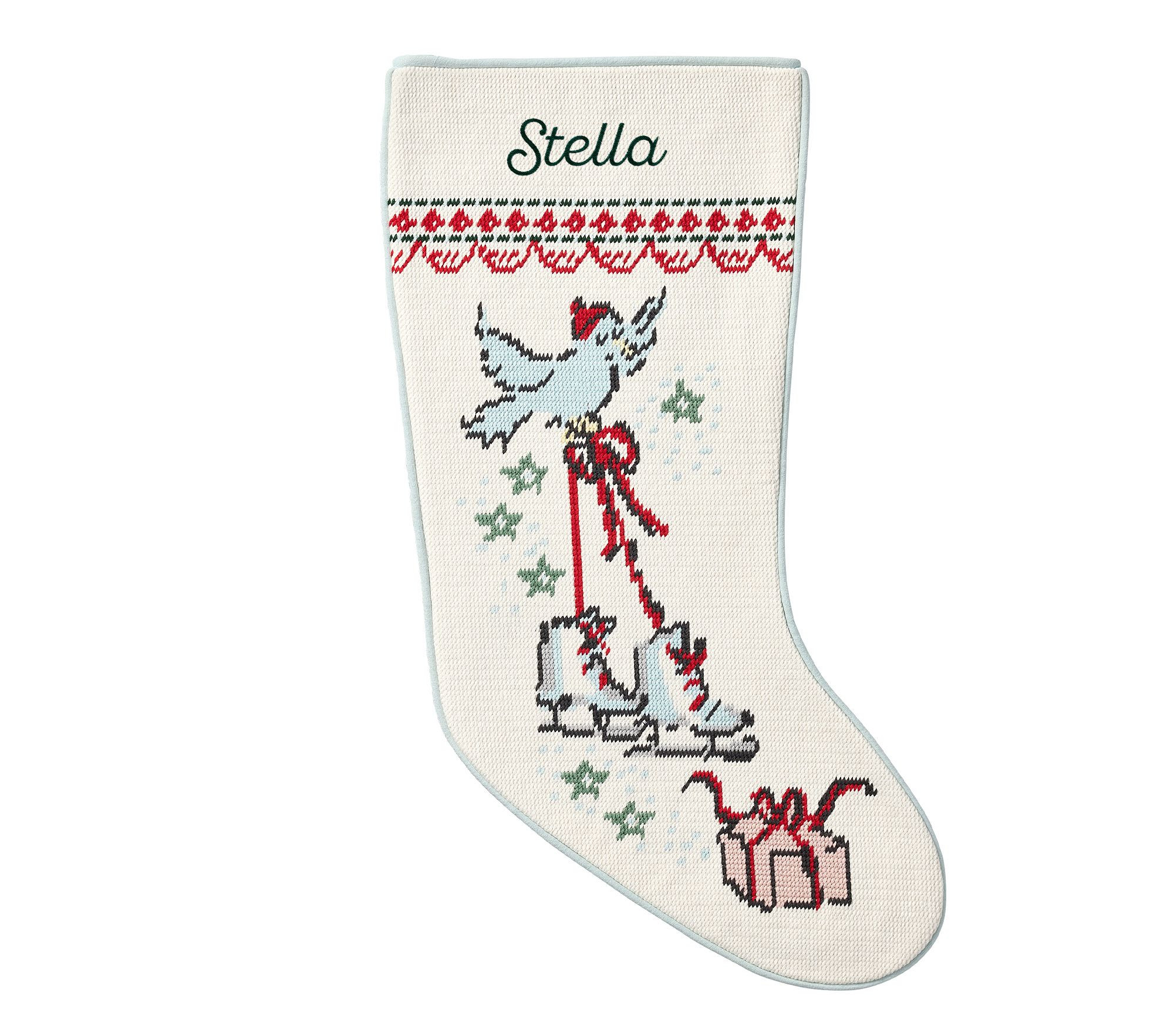 Riley Sheehey Needlepoint Christmas Stocking Collection | Pottery Barn Kids
