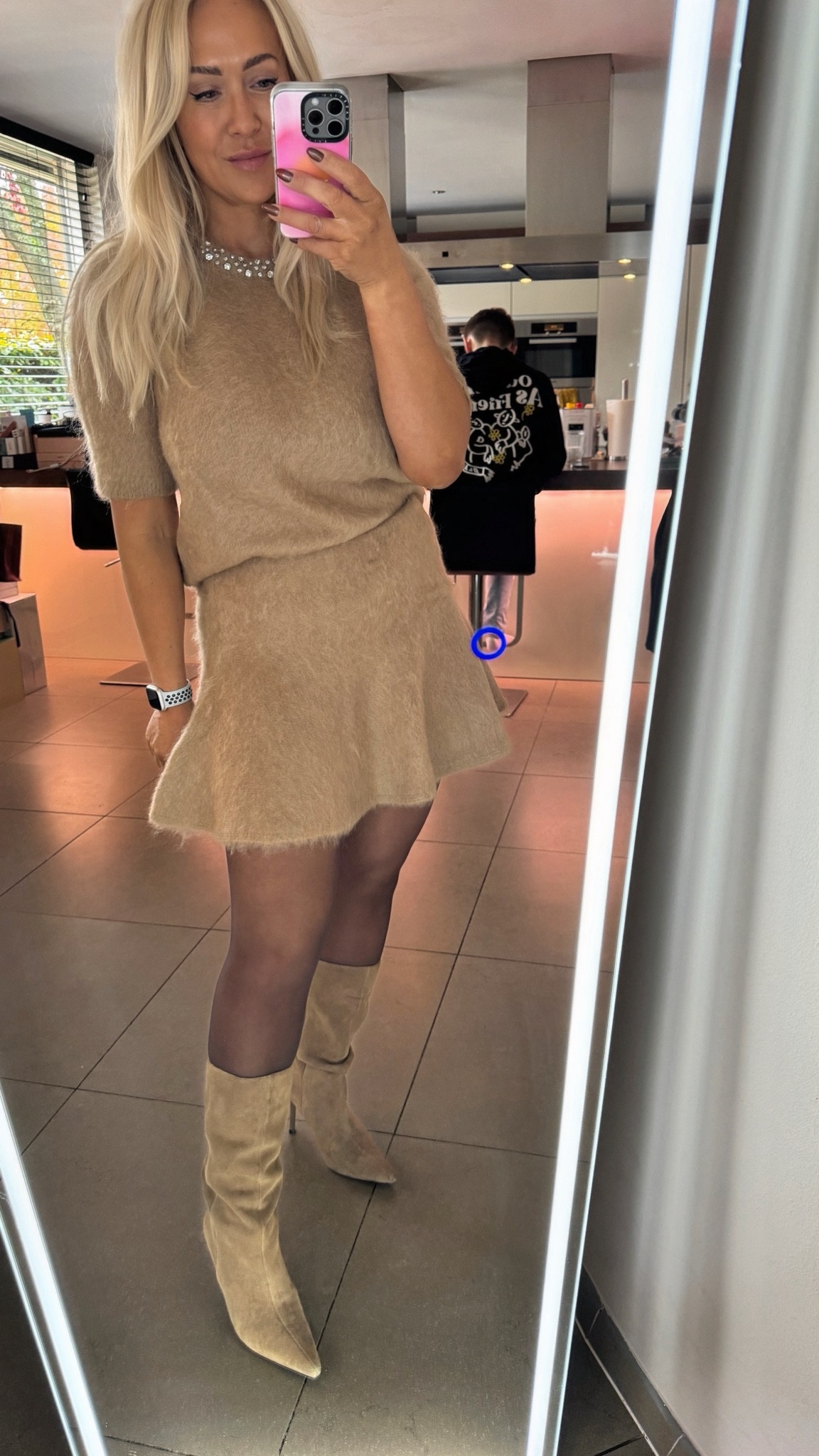 Cute mohair skirt & top - fall ready 🤎 
#hmoutfit #falloutfit #mohair #knitwear

#LTKeurope #LTKautumn #LTKnederlands