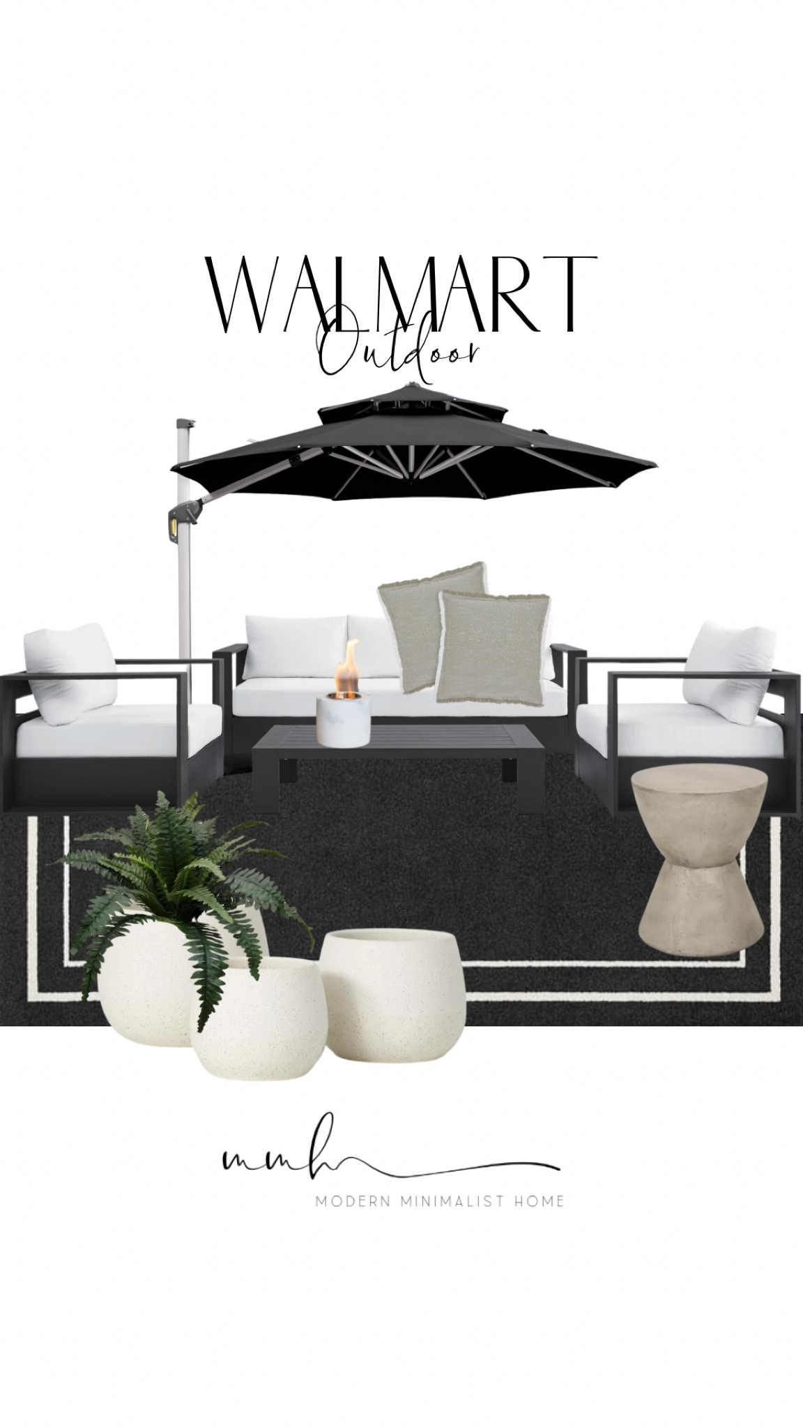 Loving these modern and neutral outdoor patio finds. This is one of my favorite patio sets and I’ve tagged a few others down below that I love!

#LTKStyleTip #LTKHome #LTKxWalmart