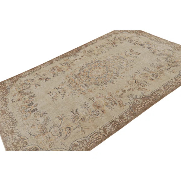 Rosolyn Hand Knotted Wool Oriental Rug | Wayfair North America