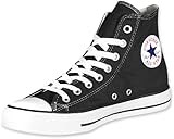 Converse Chuck Taylor All Star Hi Top Black Canvas W9160, Men's 9.5 womens 11.5 | Amazon (US)