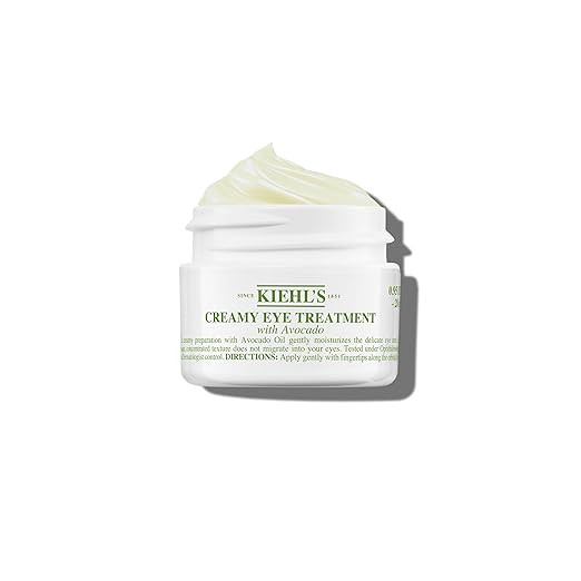 Kiehl's Avocado Eye Treatment, Nourishing and Hydrating Eye Cream, Avocado Oil and Caffeine to En... | Amazon (US)