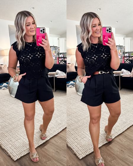 This look is so good!!!

Use code DRESSFEST for an additional 15% off your Abercrombie order through 6/10 

Small top
Medium body contour bodysuit 
28 Sloane trouser short 
Shoes TTS and so good! 


#LTKStyleTip #LTKSeasonal #LTKFindsUnder50