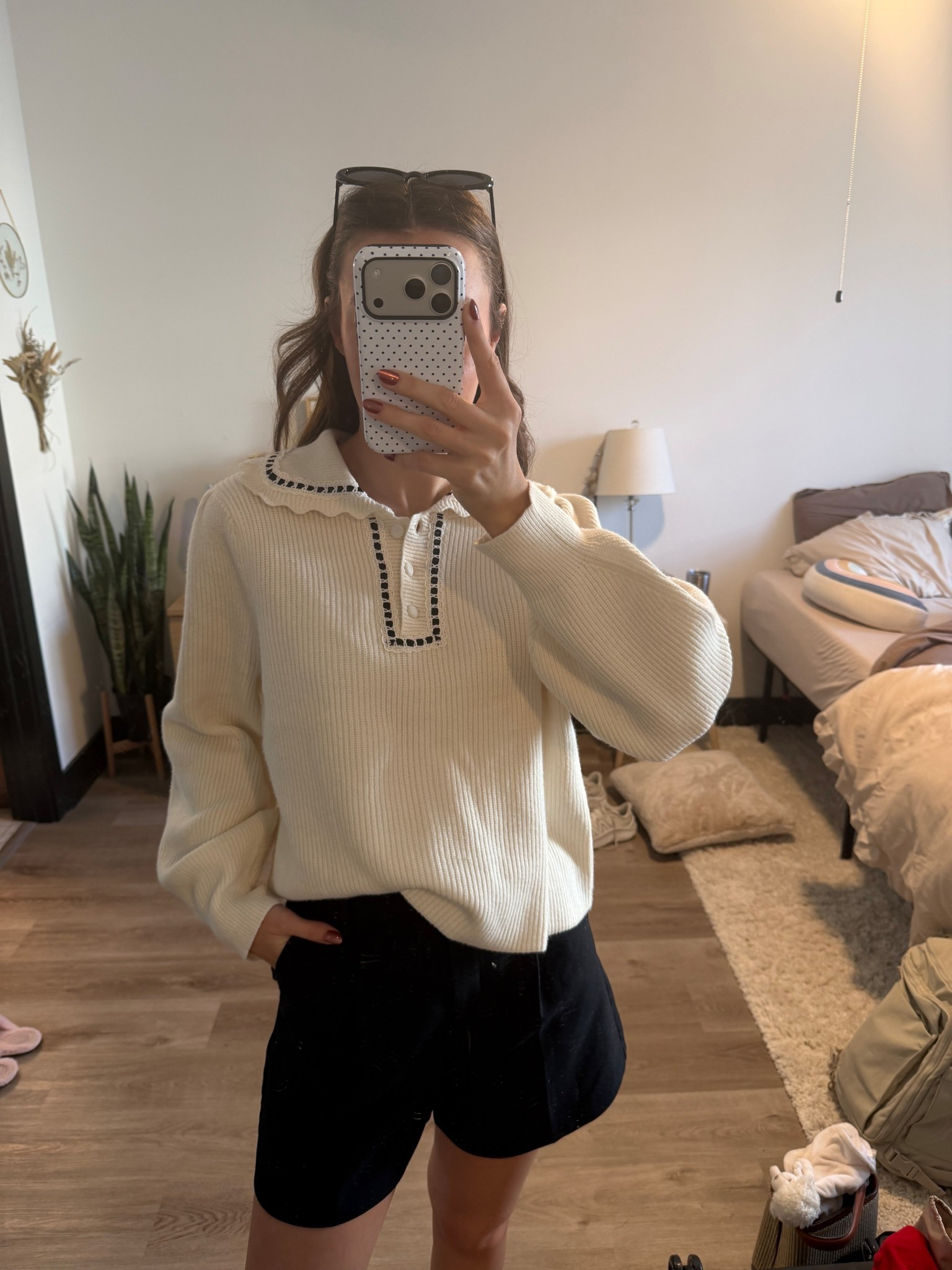 Loving this collared sweater for Thanksgiving🍂🦃 Fall fashion, thanksgiving outfit, fall sweater. 

#LTKStyleTip #LTKootd #LTKFindsUnder50