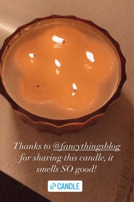 This is the ultimate fall candle!!! Smells amazing when not even lit 

#LTKhome #LTKSeasonal #LTKfamily