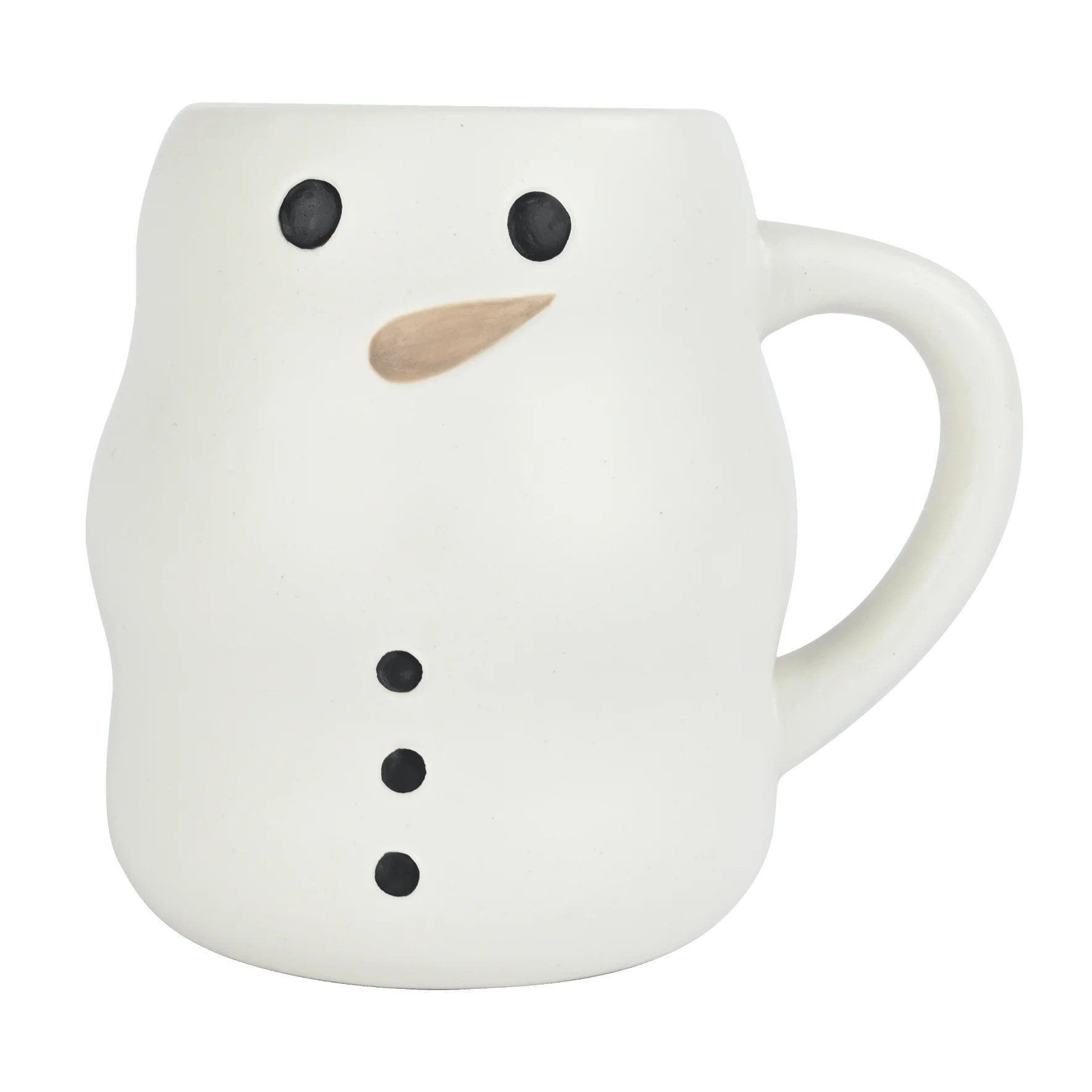 Snowman Coffee Mug | Ceramic Figural Christmas Mugs | Sweet Water Decor, LLC