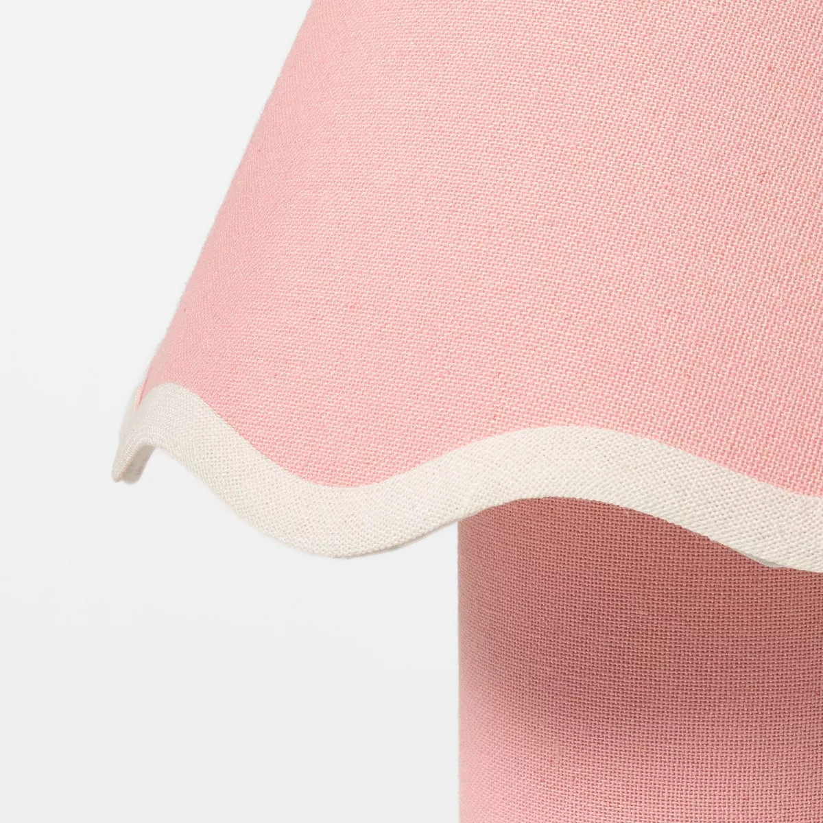 Table Lamp with Fabric Base and Shade Pink - Threshold™ designed with Studio McGee | Target