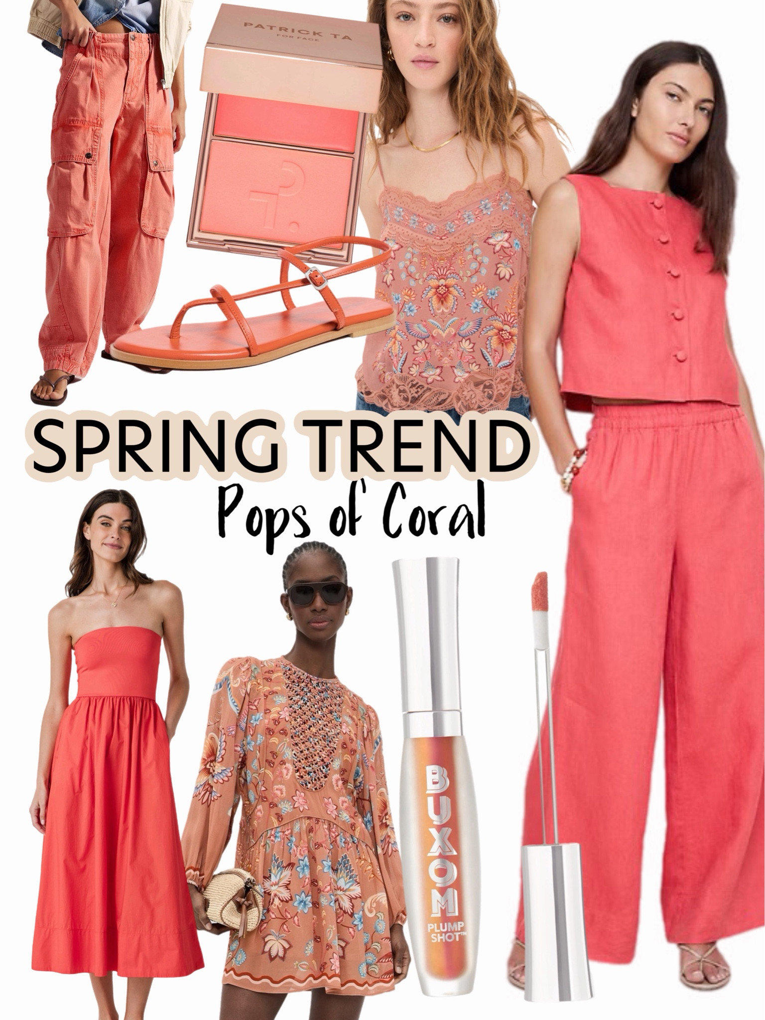 Keep an eye out for coral this season and over the summer too!

#LTKOver40 #LTKBeauty #LTKTravel