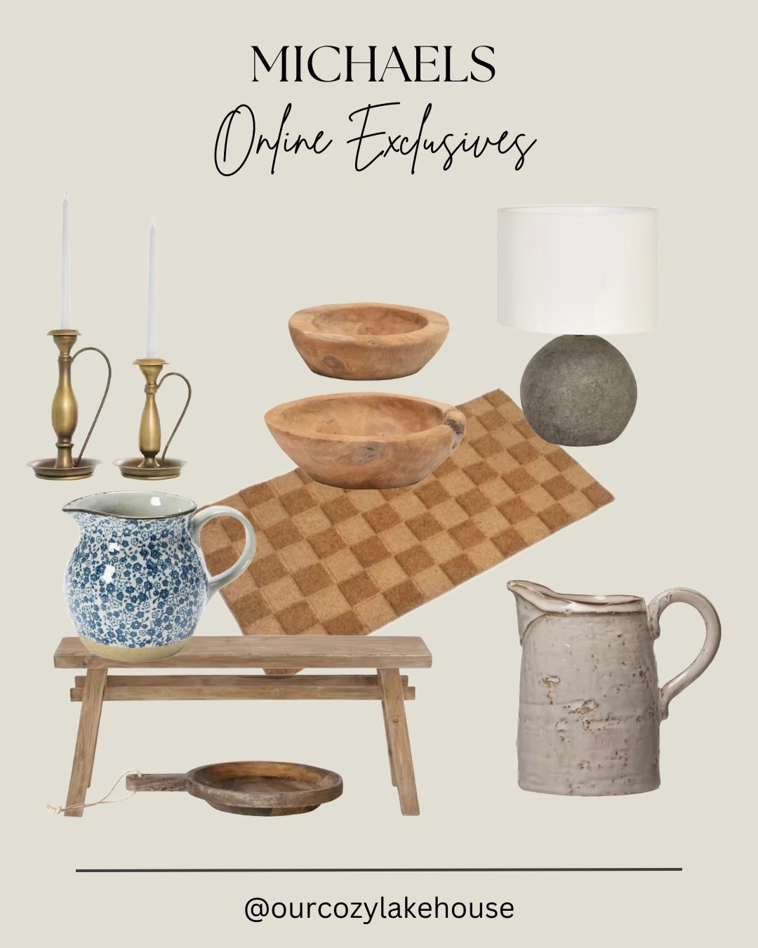 Michaels on-line exclusive home decor!

#LTKHome