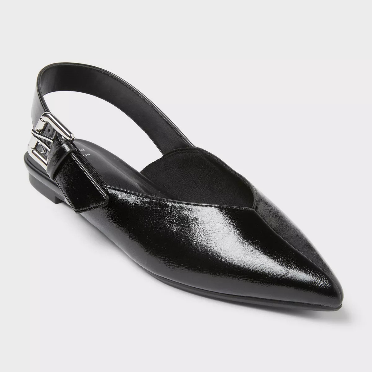 Women’s Victoria Sling Back Side Buckle Flats with Memory Foam Insole – A New Day™ | Target