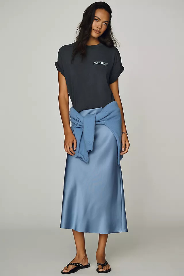Bar 100% Silk Skirt | Anthropologie (US)