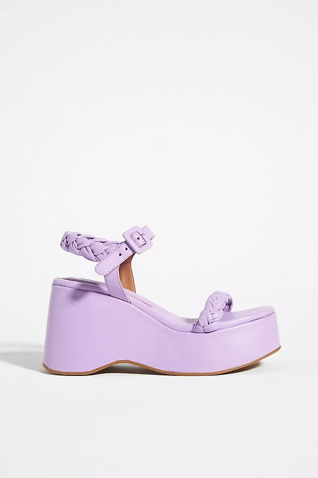 Vicenza Braided Platform Heels | Anthropologie (US)