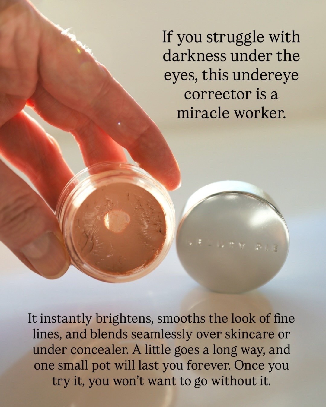 This brightens dark circles instantly and doesn’t crease. 🙌🏻 a little goes a very long way! 

#LTKBeauty #LTKFindsUnder50 #LTKOver40