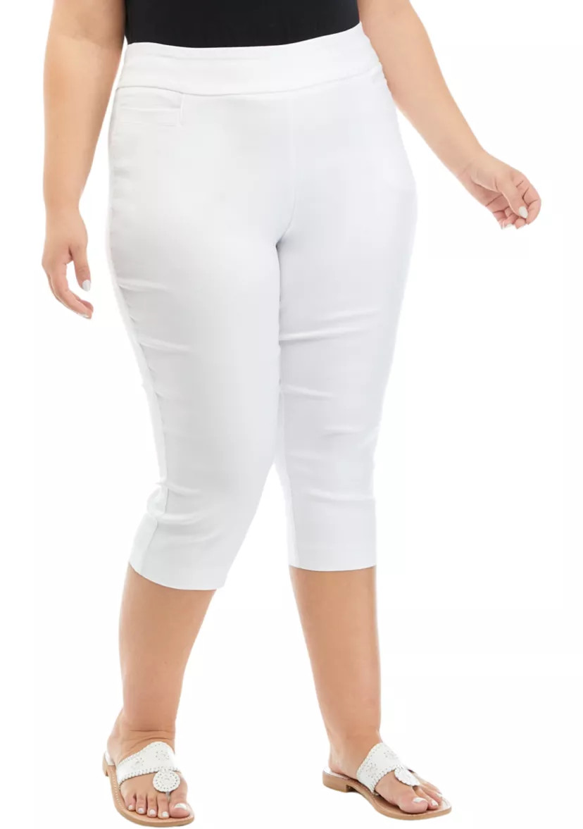 Plus Size Millennium Capri Pants | Belk