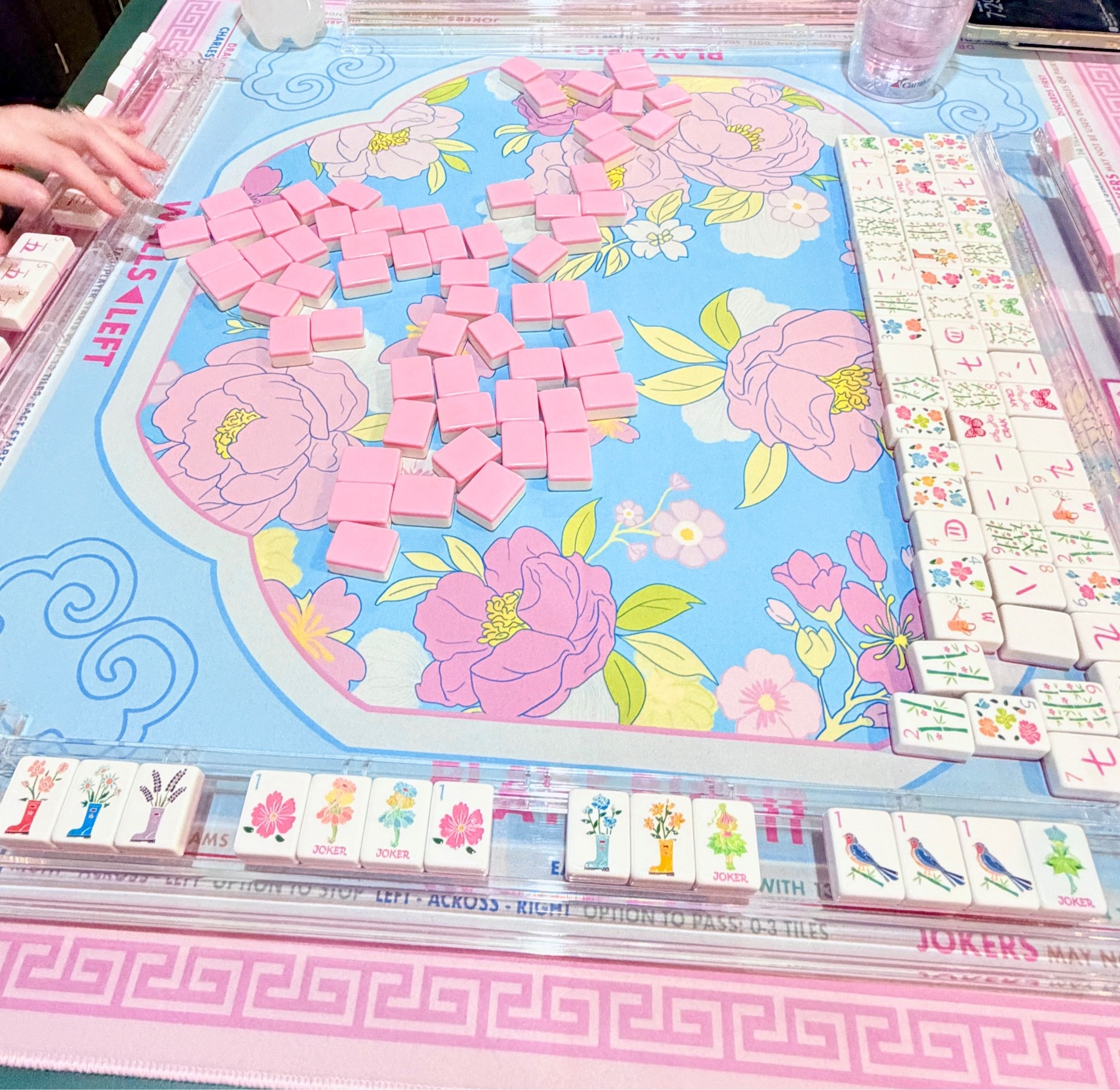 Still pretty new to mahjong, but I’m officially hooked. 🌸

This mat makes every game night feel a little more special. Everything is linked!

#LTKHome #LTKdayinmylife #LTKmomlife