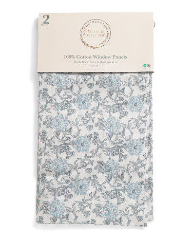 50x96 Set Of 2 Kiran Window Panels | TJ Maxx