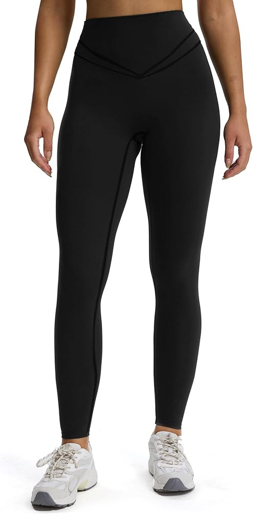 Aoxjox High Waisted Workout Siren Leggings for Women Hidden Scrunch Butt Lifting Tummy Control Yo... | Amazon (US)