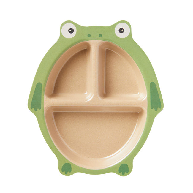Eco Rice Husk 3-Section Plate | Nuby (US)